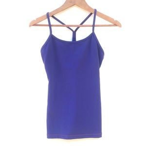 lululemon Power Y Tank Top Purple Size 6